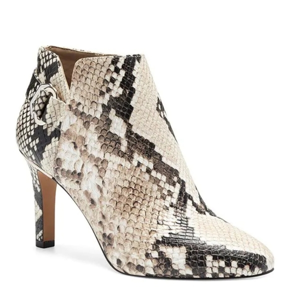 Vince Camuto Shoes - Vince Camuto Leeva Snake print booties